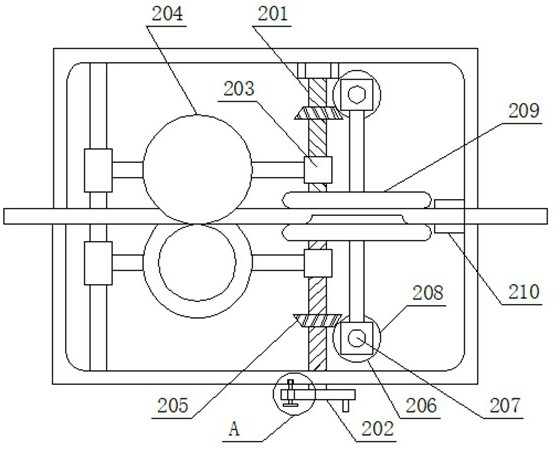 Copper pipe port machining, polishing and deburring device