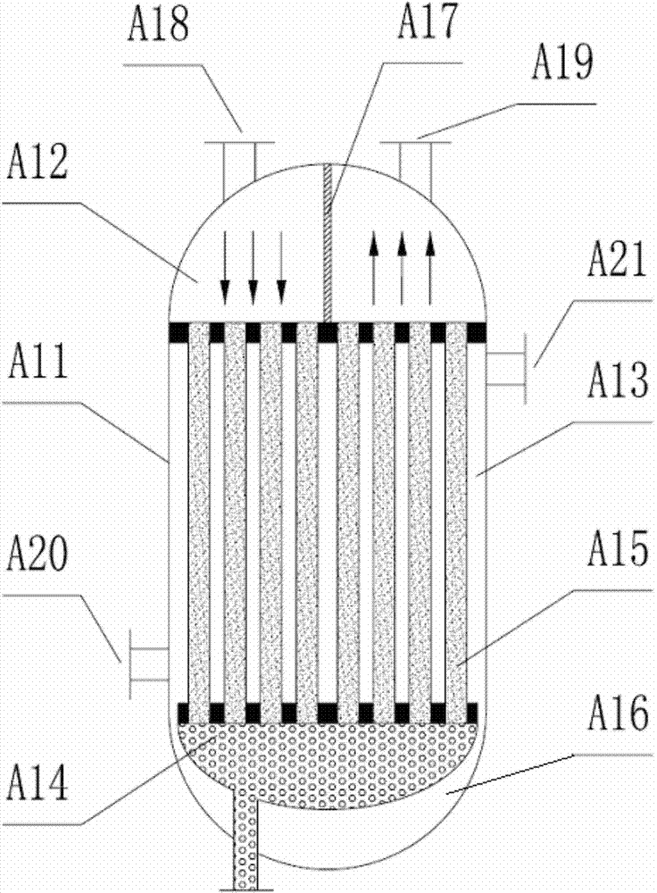 Isothermal conversion process of high-concentration carbon monoxide and system thereof