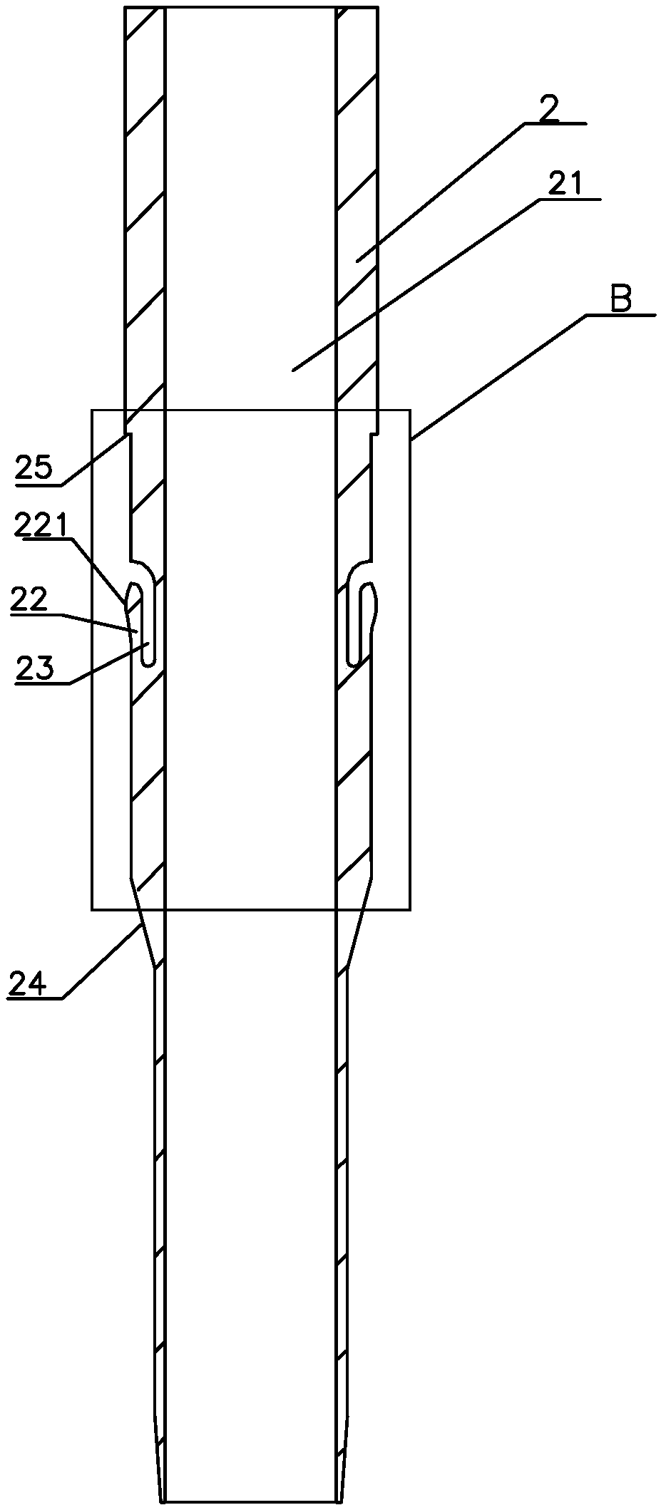 Drill bushing for sight