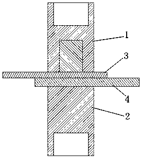 Resistance spot welding device and method for unequal thickness plate