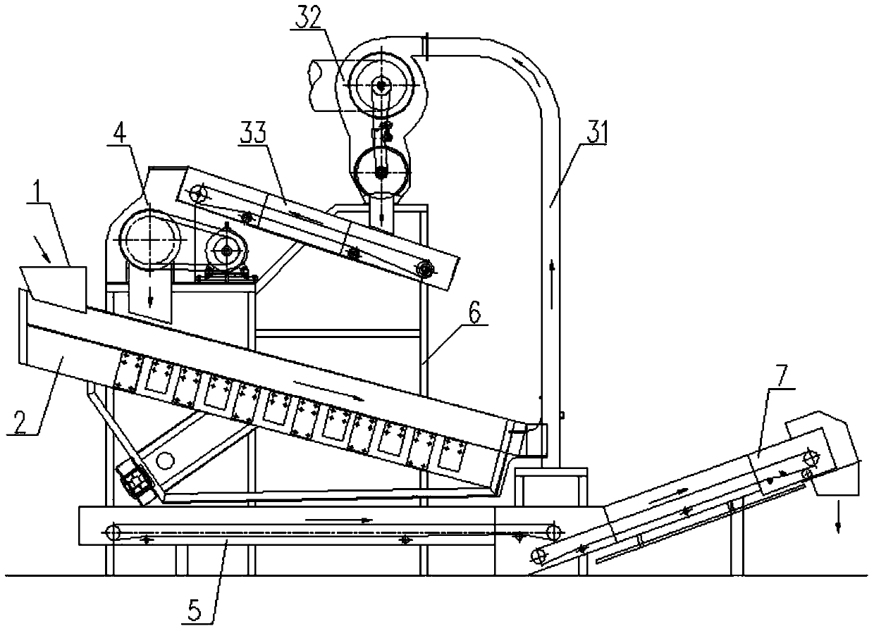 Tobacco sheet processing equipment for reducing the length of shredded tobacco