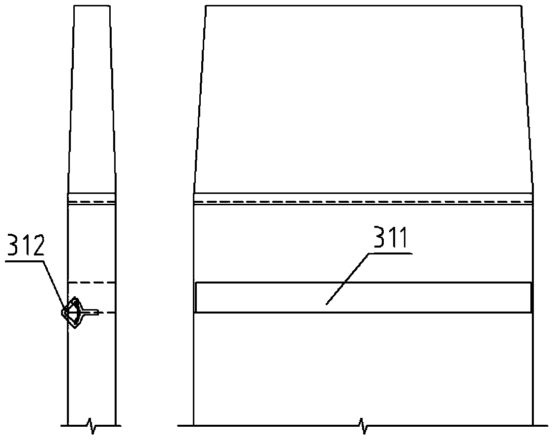 Tobacco sheet processing equipment for reducing the length of shredded tobacco