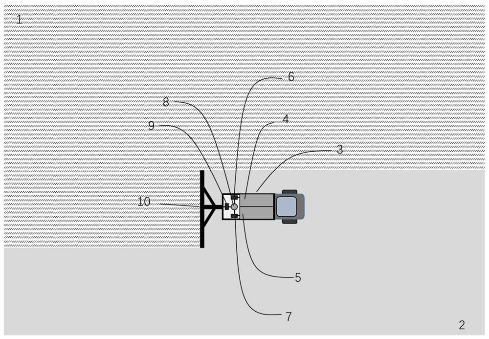 Wind prevention and sand fixation method for treating desert surface through farming type microorganisms