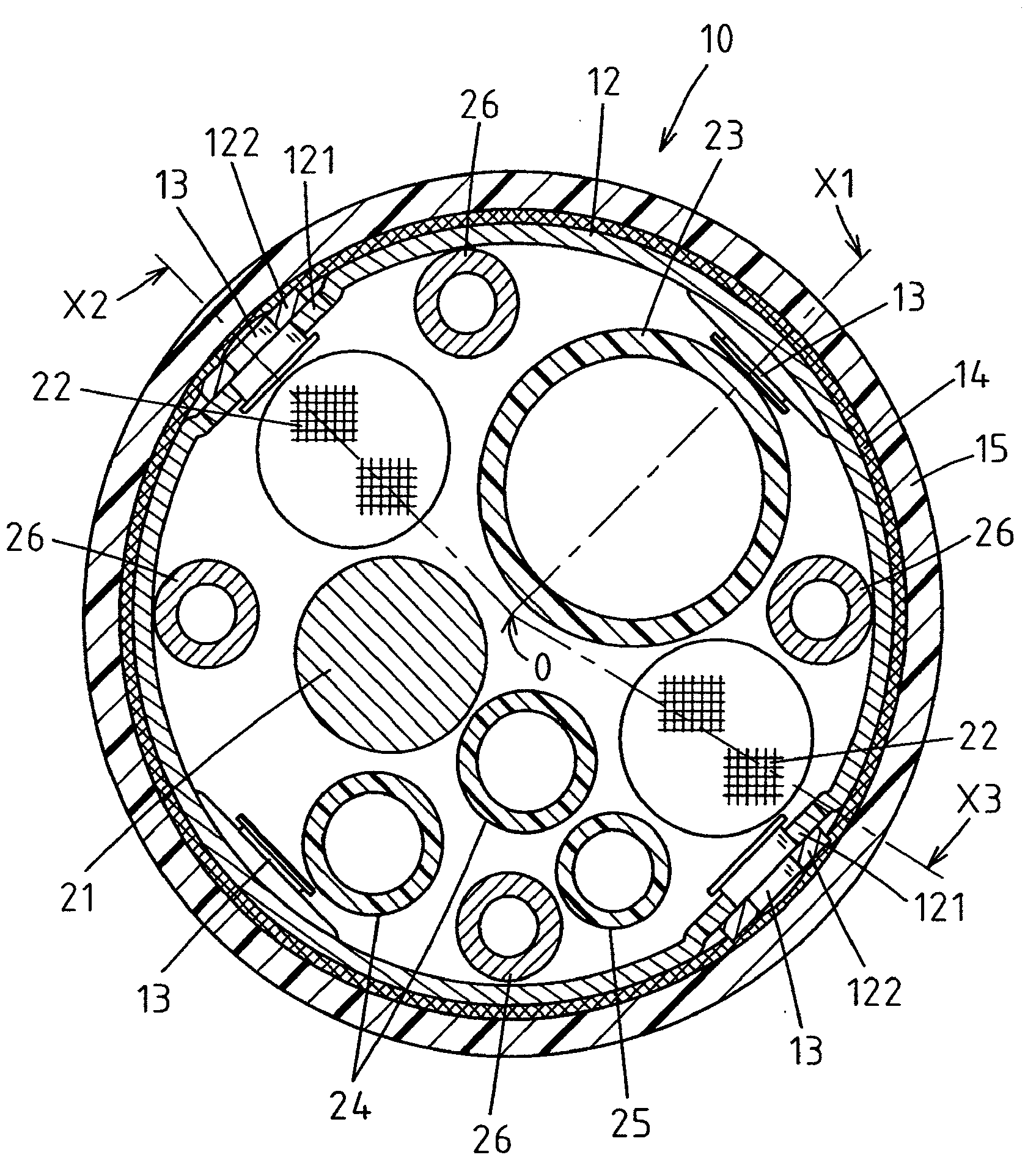 Insertion portion of an endoscope