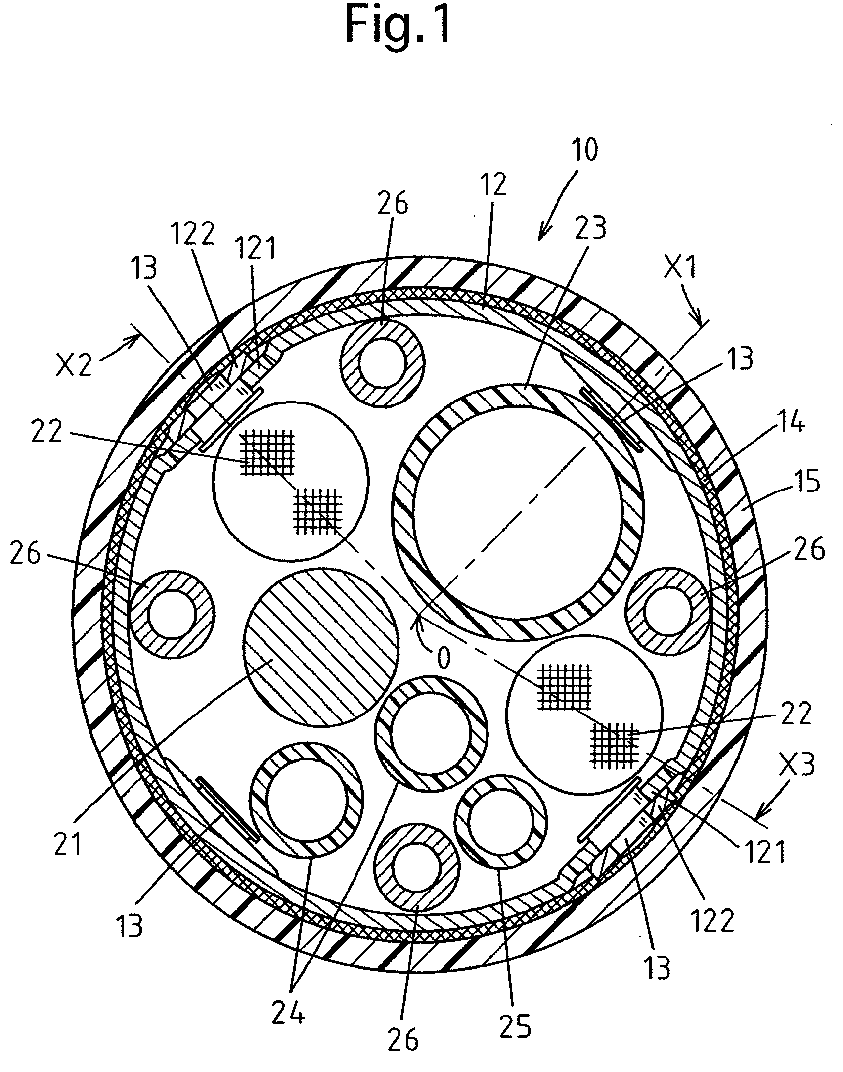 Insertion portion of an endoscope