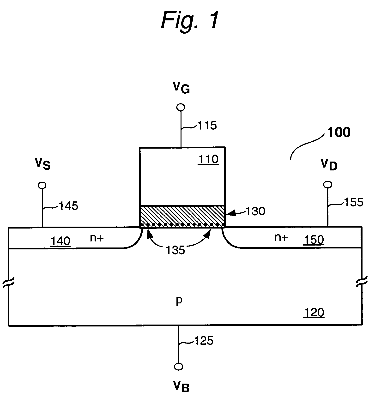 Charge trapping device