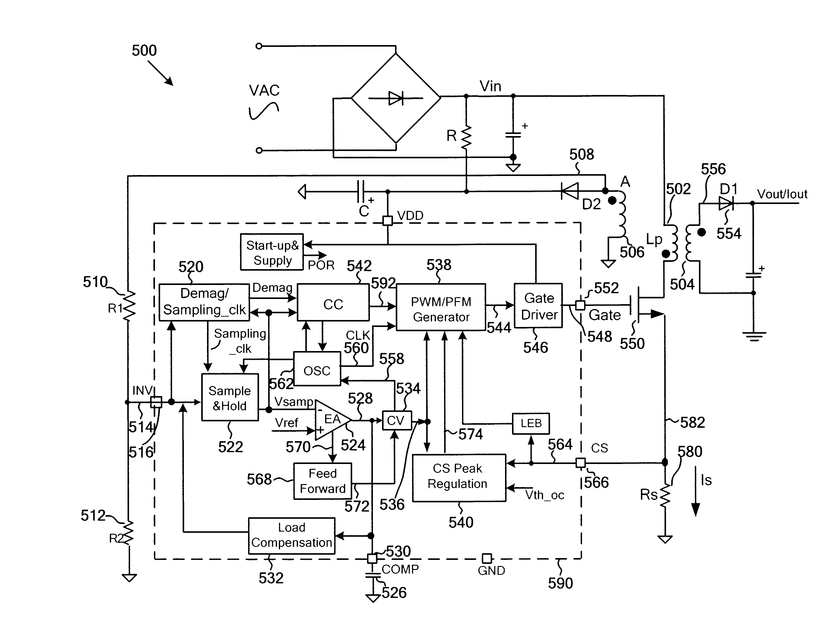 Systems and methods for constant voltage mode and constant current mode in flyback power converter with primary-side sensing and regulation