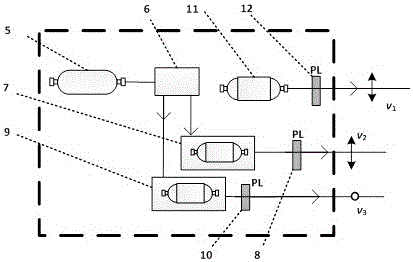 Anti-optical aliasing device and method for phase laser ranging with traceable precision measuring scale