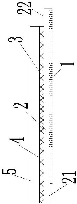 Anti-aging polymer waterproof coiled material convenient for construction and preparation method thereof