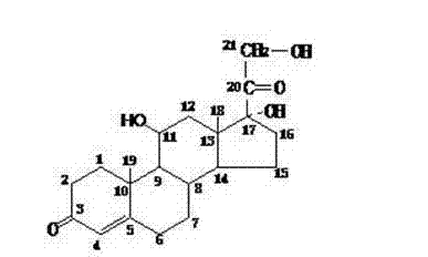 Process for preparing hydrocortisone