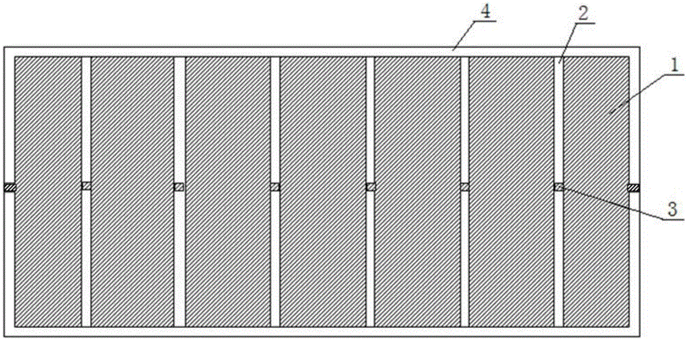 Method for manufacturing grid rudder