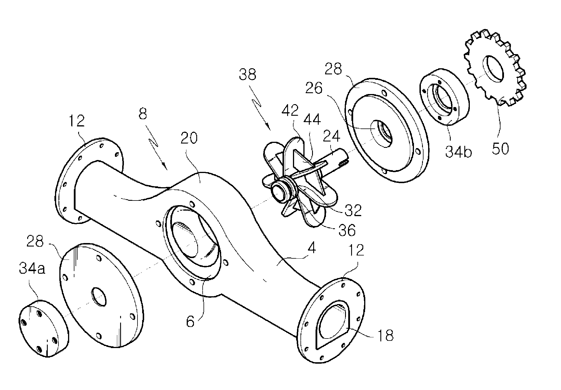 Hydraulic Power Generation Motor