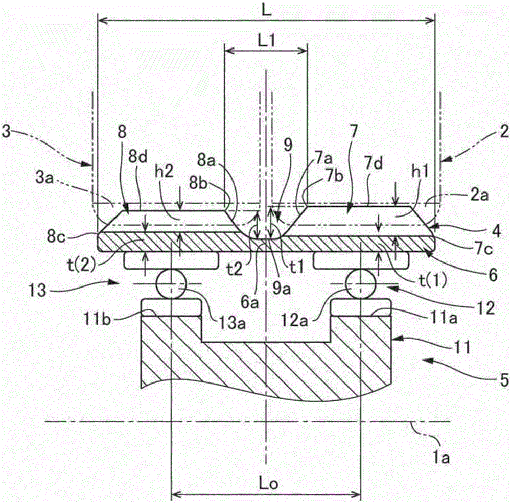 Dual-type wave gear device