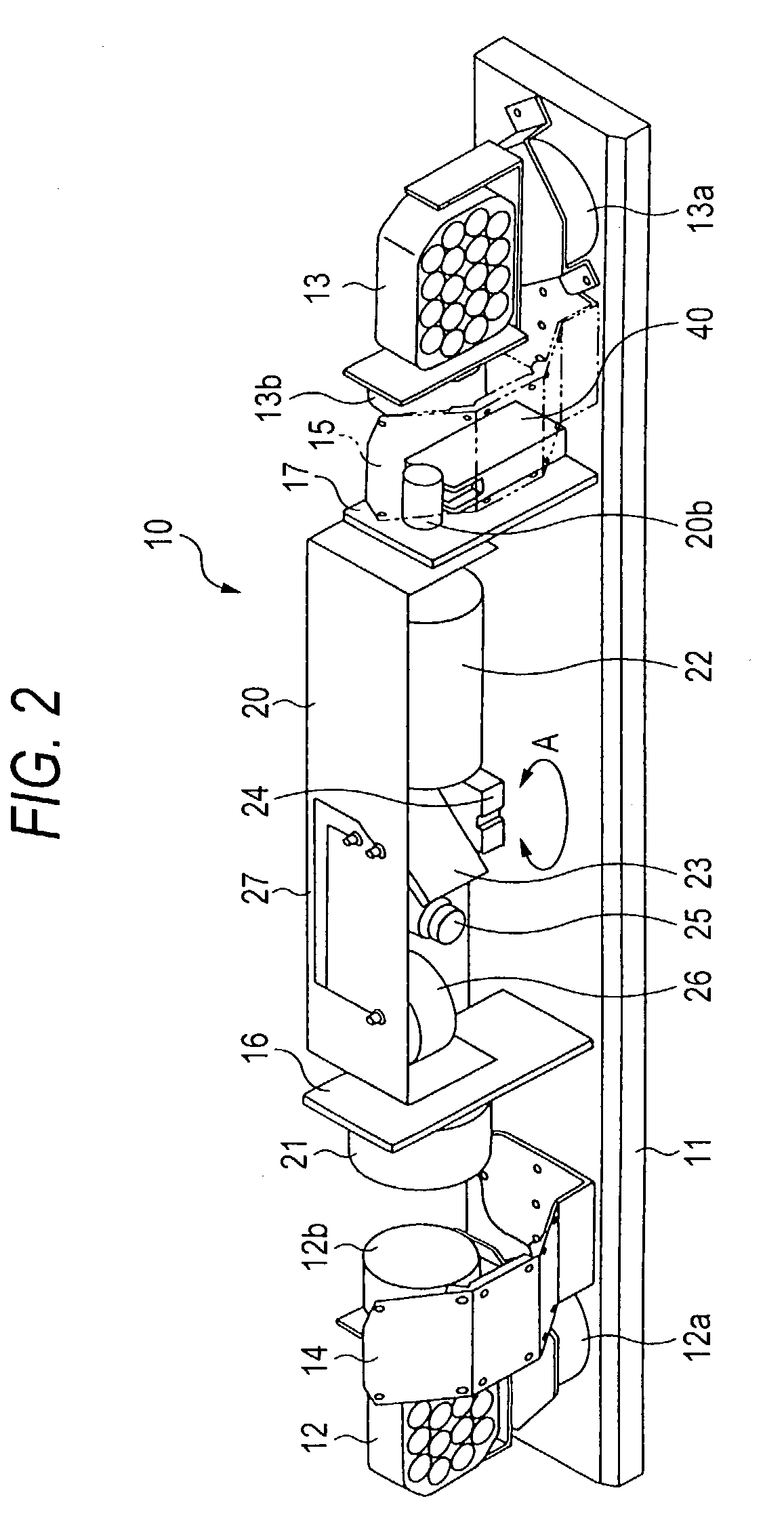 Authentication object image-pickup method and device therefor