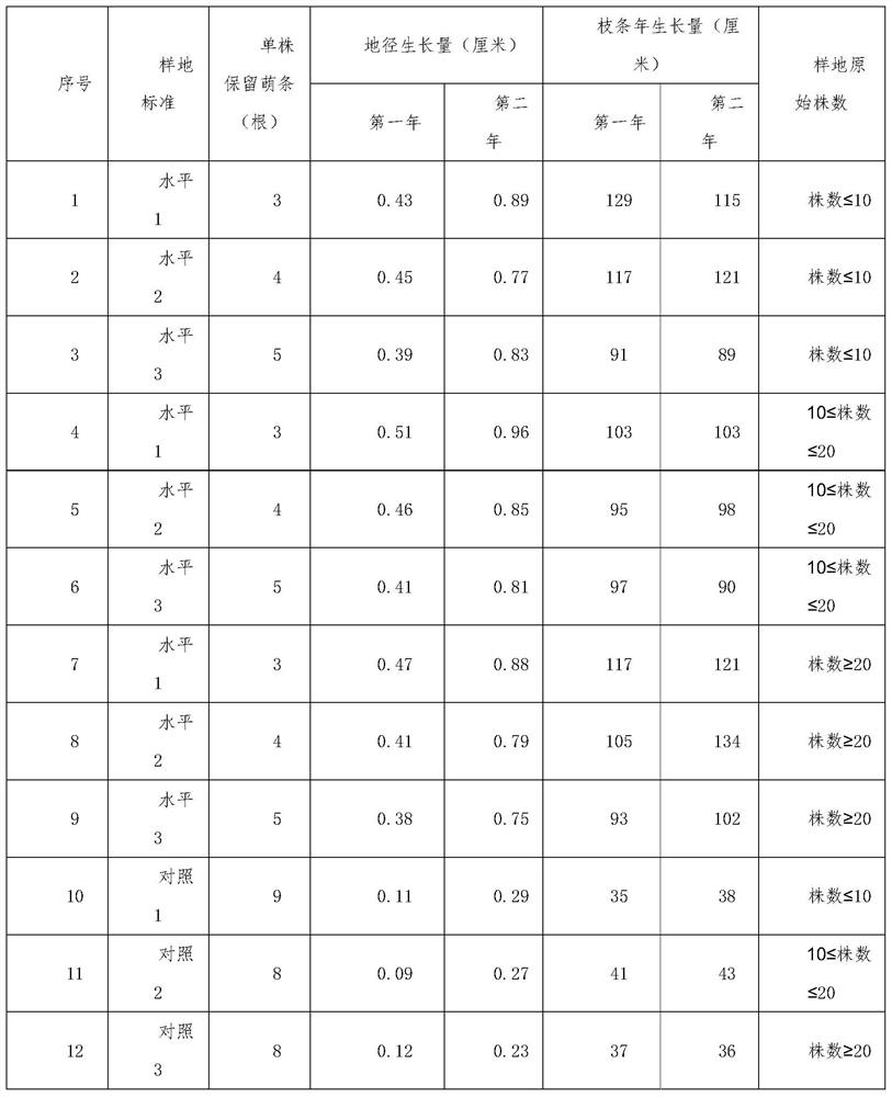 Method for artificially promoting rapid recovery of populus euphratica natural regeneration young growths into forests