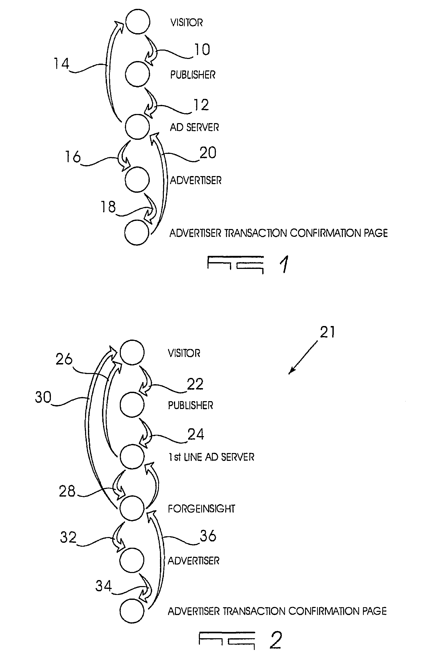 Method of and system for crediting an online publisher in an affiliate marketing relationship