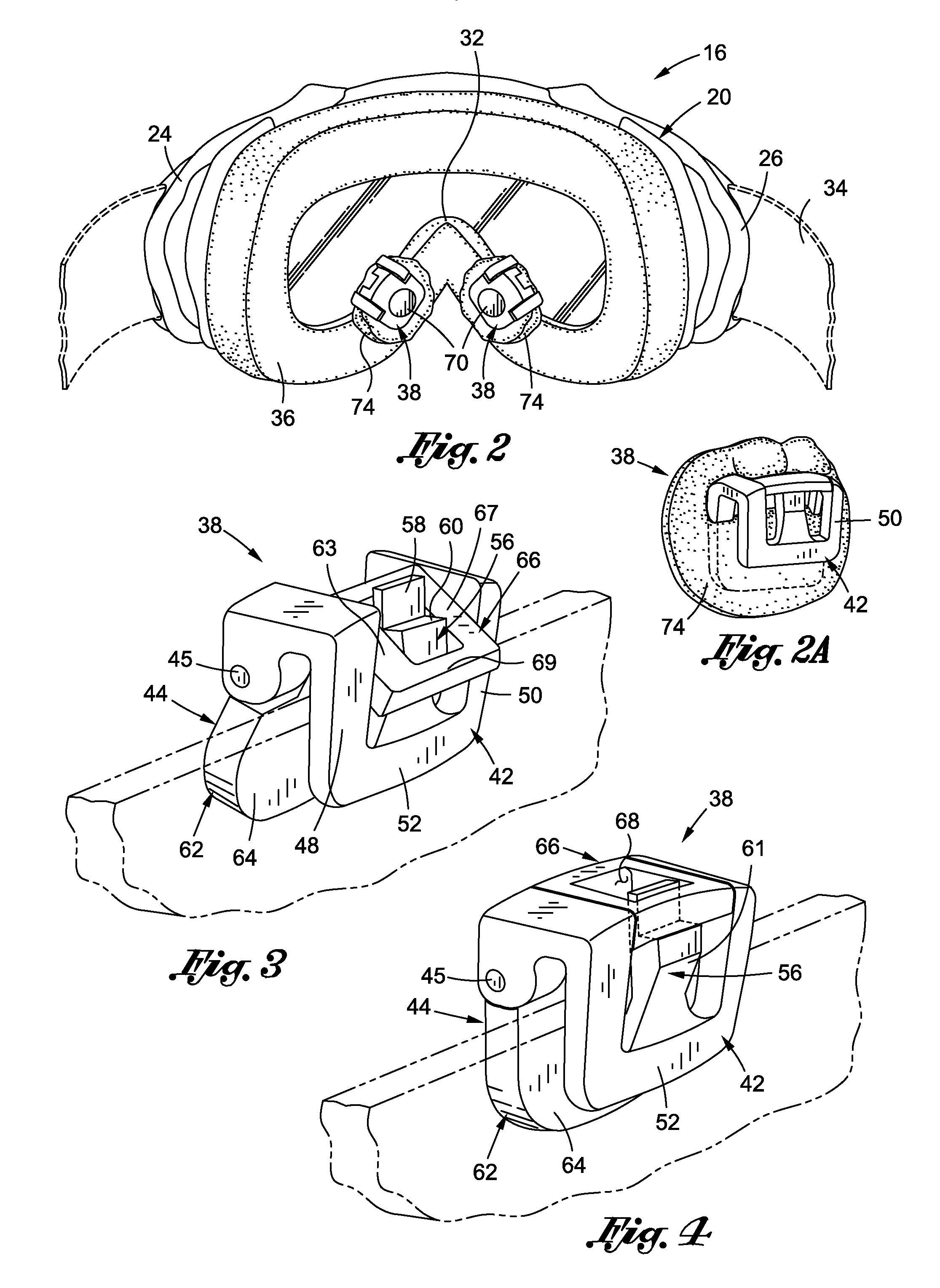 Goggle breathing system