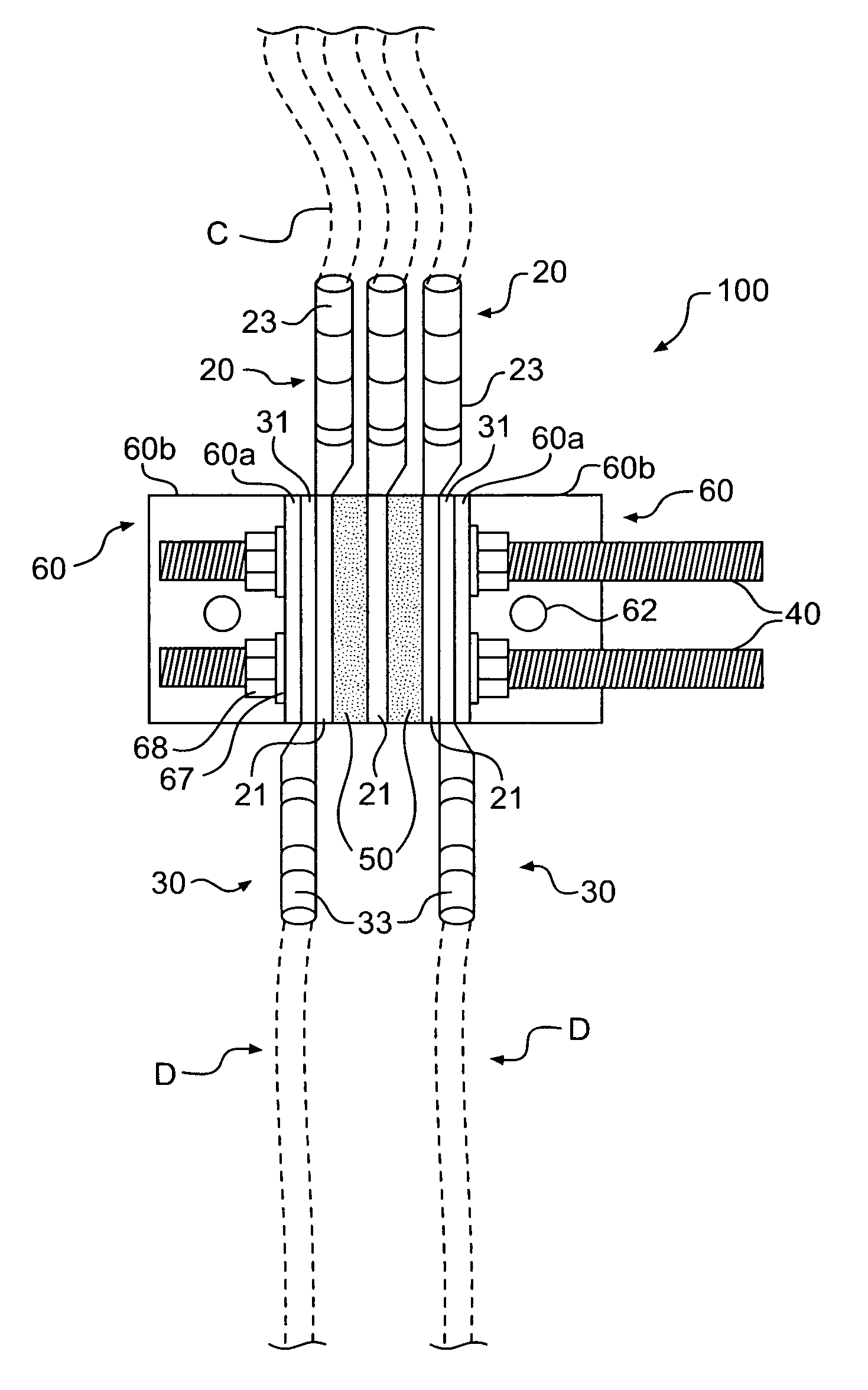 Bus bar system, method, and kit