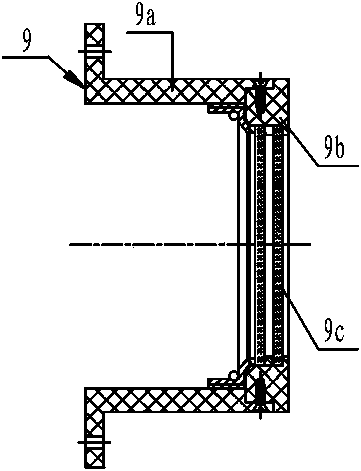 Thermal barrier tester of infrared imaging device