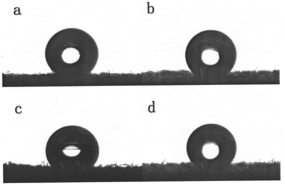 Ultraviolet curing reaction-based fluoride-free and water-repellent finishing method of cotton fabric