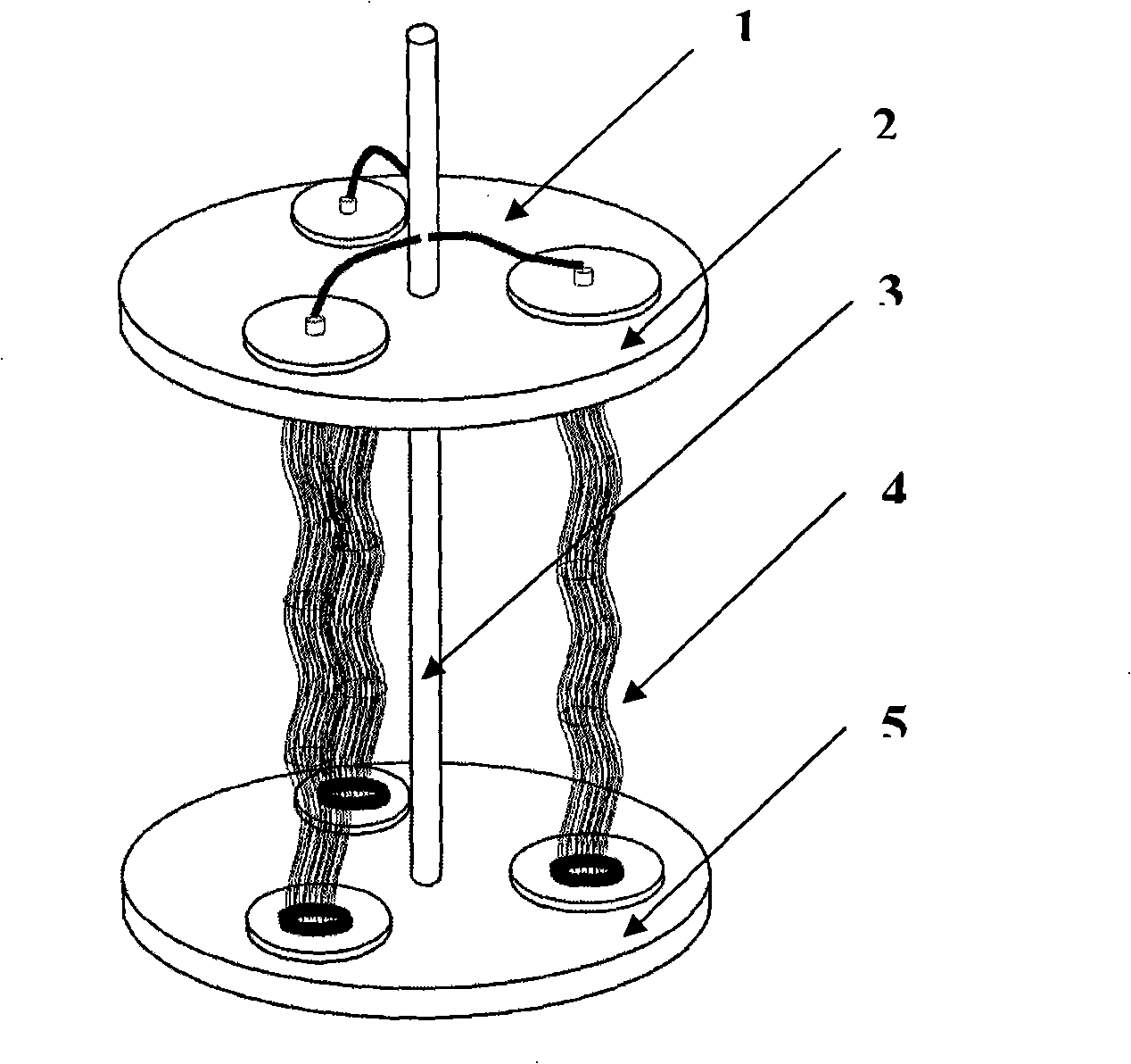 Rotary type hollow fiber porous membrane foamless oxygen charging device and method