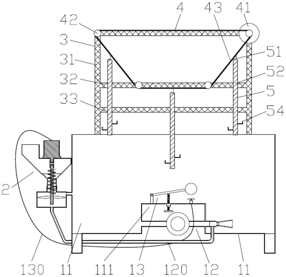 Automatic electroplating device