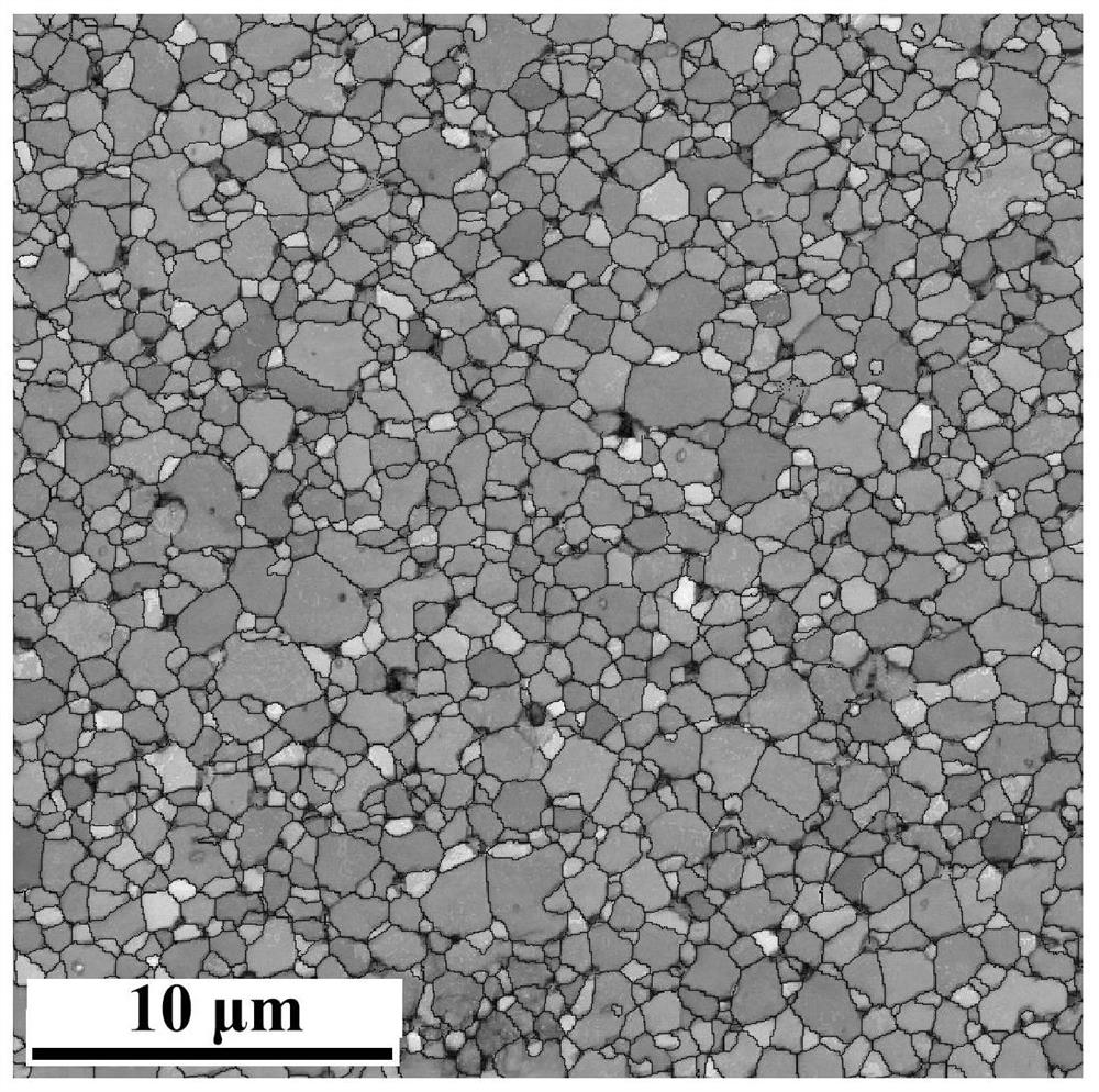 Particle-reinforced refractory high-entropy composite material and preparation method thereof