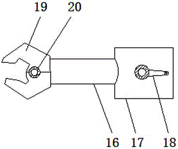 Clutch structure for mechanical arm