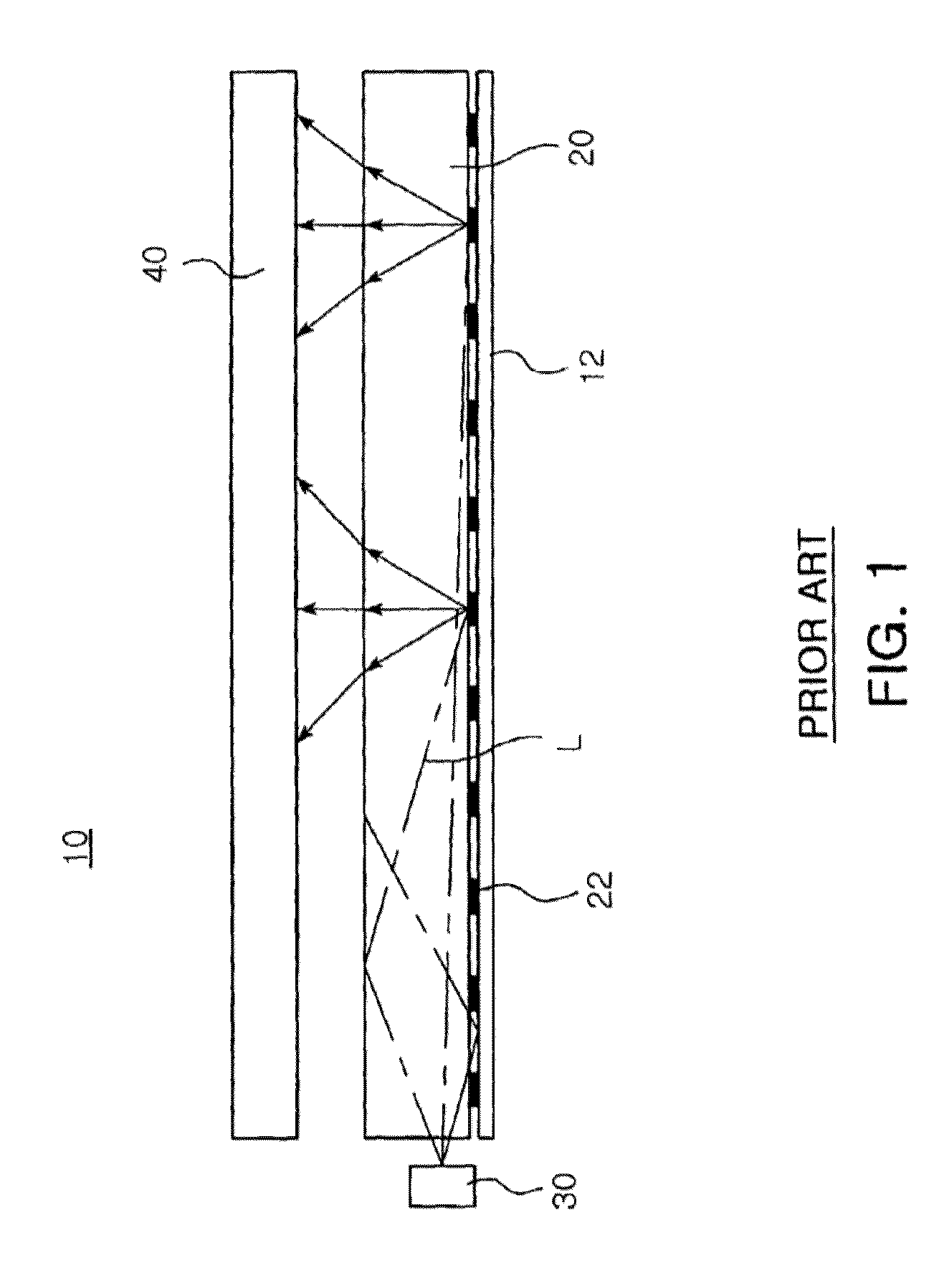 Asymmetric serrated edge light guide film having circular base segments