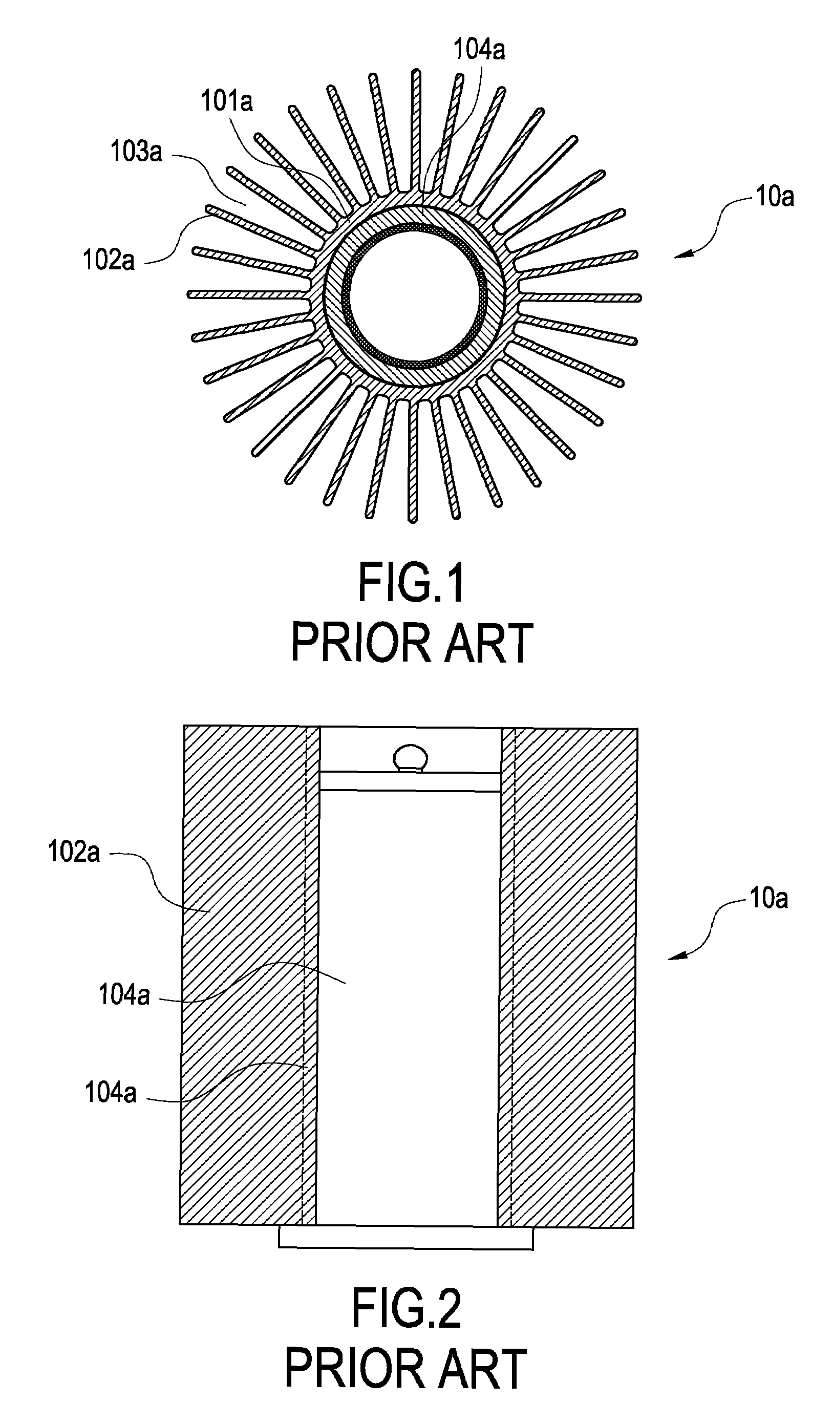 Heat-dissipating structure for LED lamp