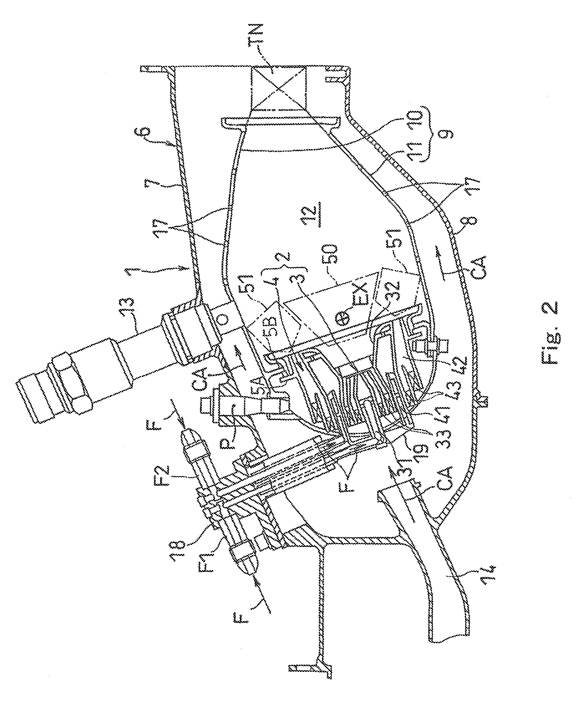 Fuel supply device of gas turbine engine