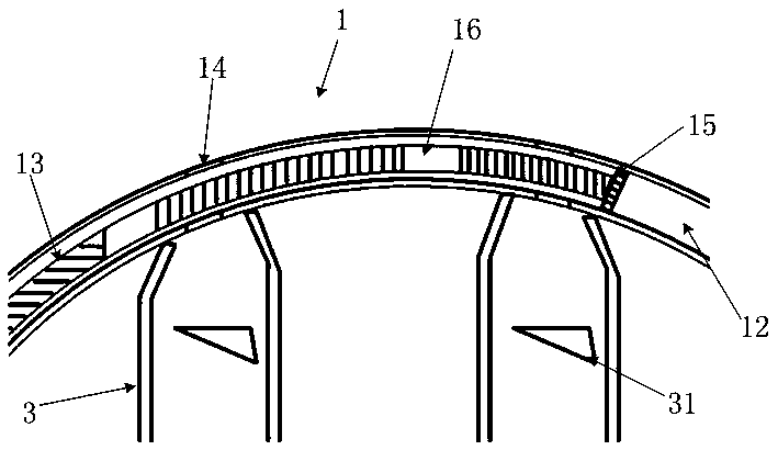 Fish layered feeding and releasing device for aquaculture