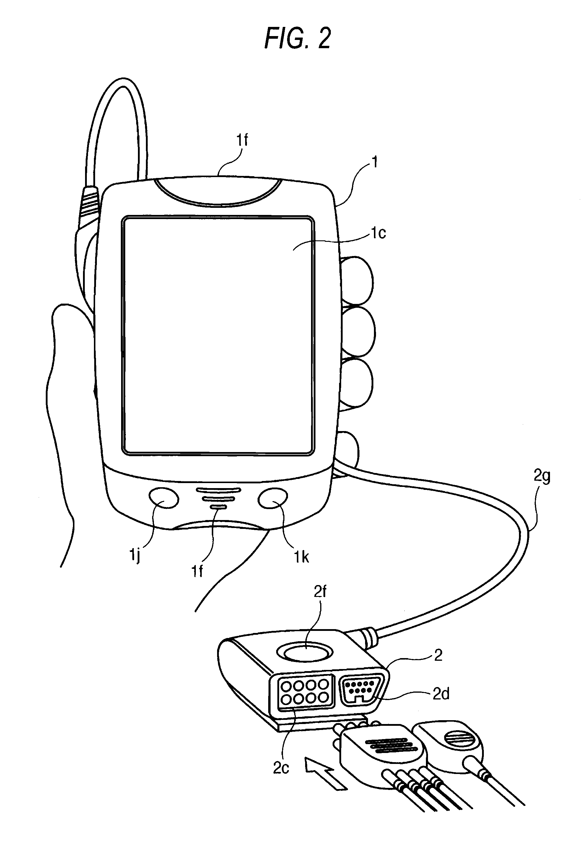 Portable biological signal measurement / transmission system