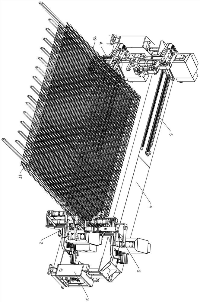 Full-automatic reinforcing mesh welding machine