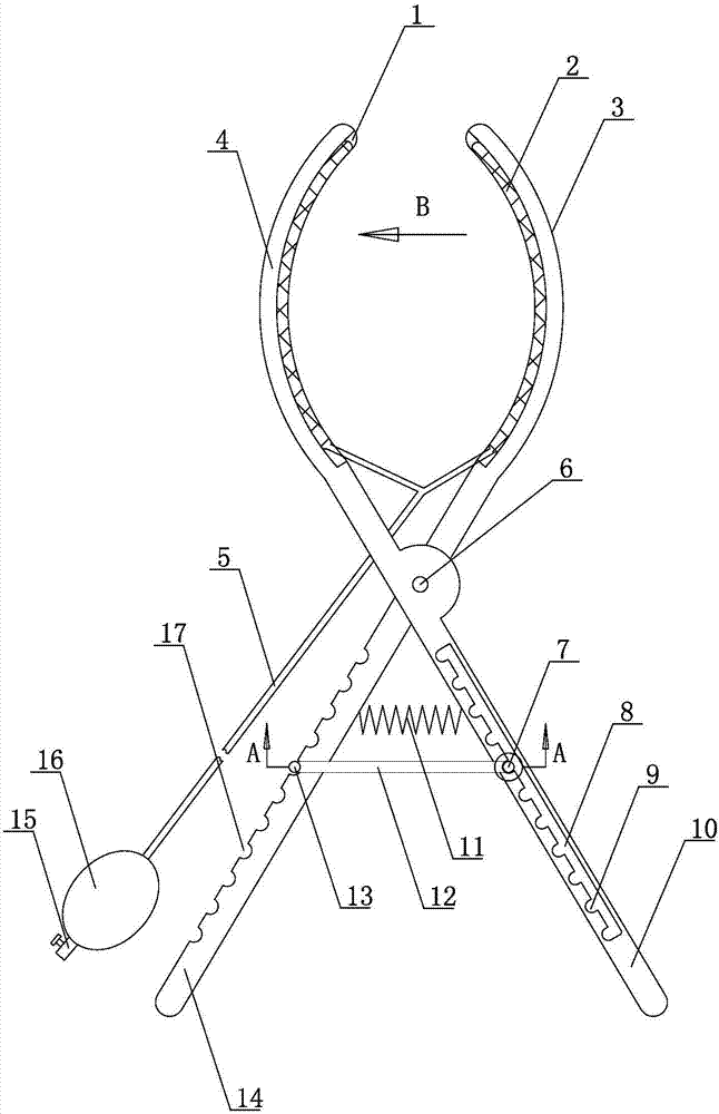 Midwifery forceps for gynecology and obstetrics