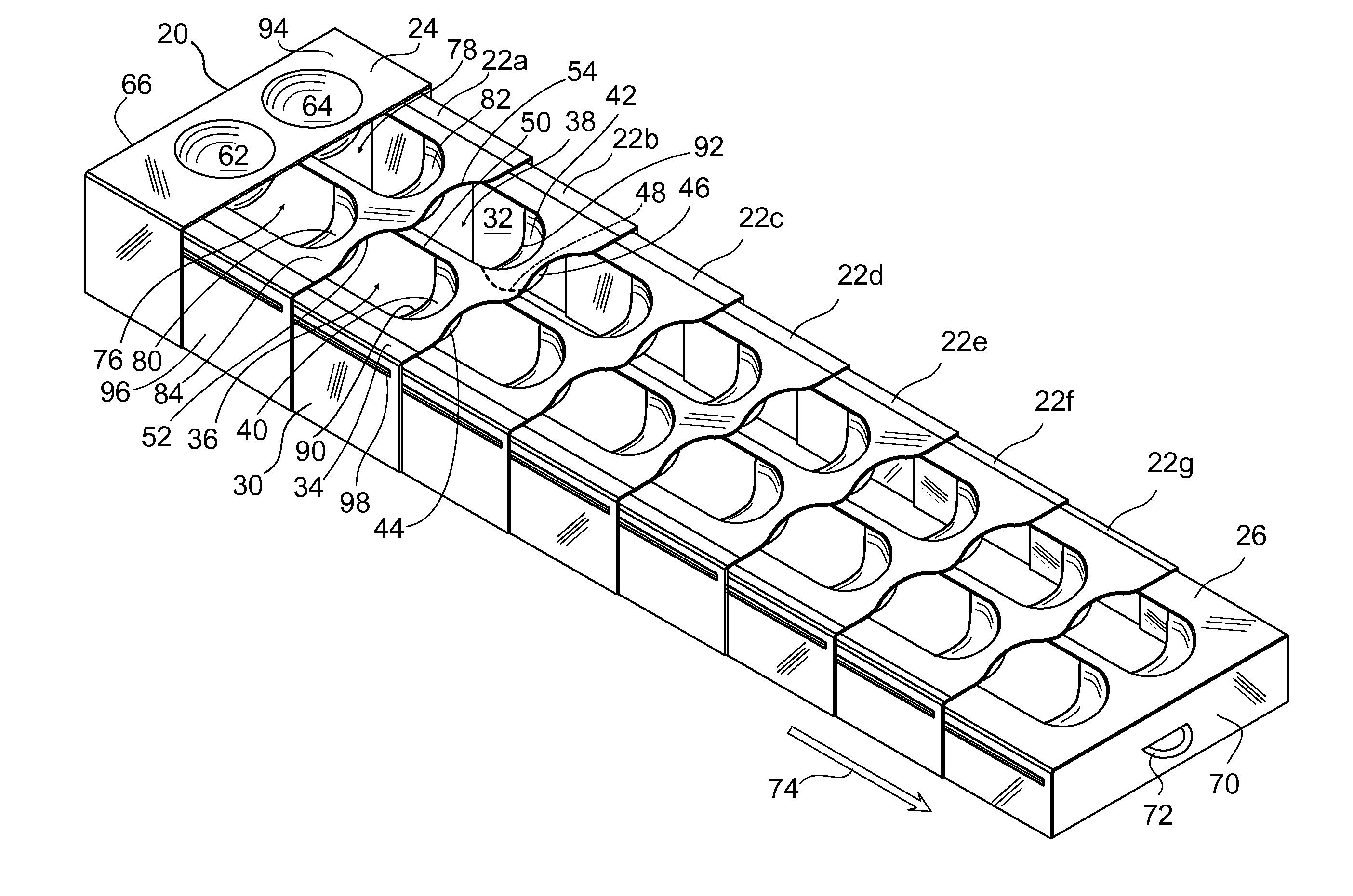 Telescoping Egg Container