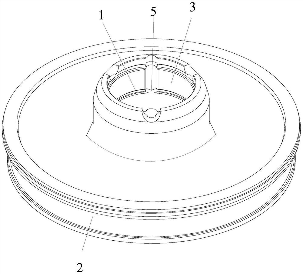 Inner hole special-shaped spring assembly device