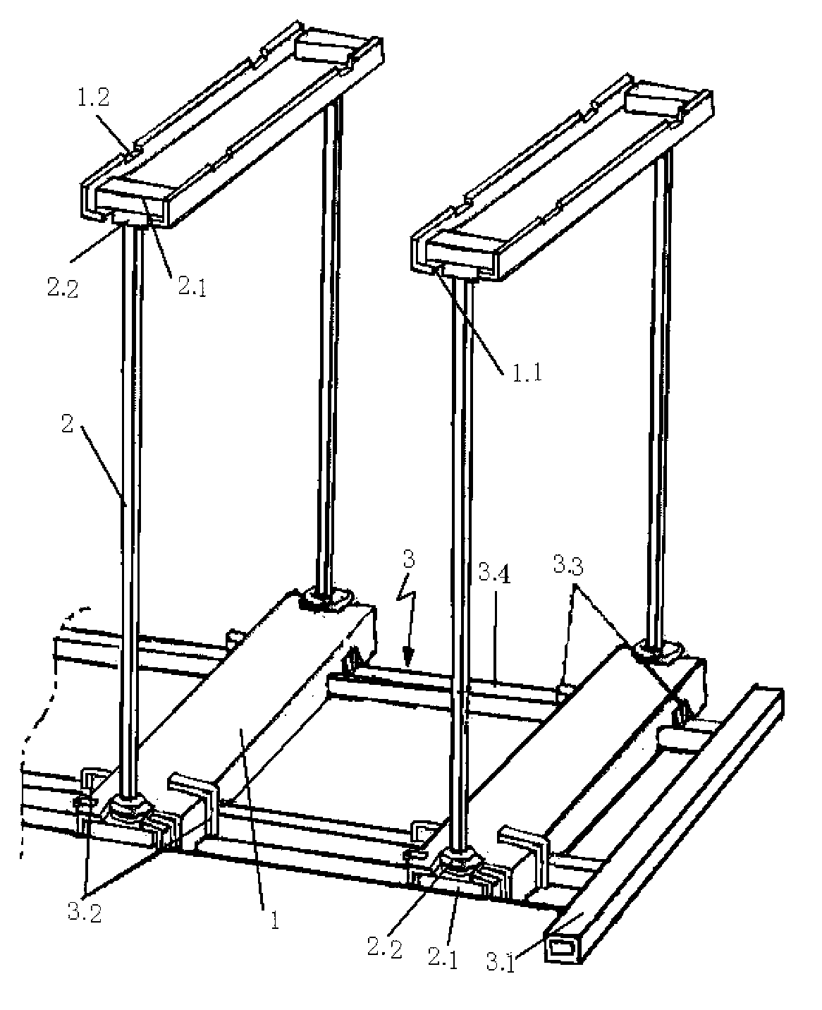 Welding clamp for evaporator core body