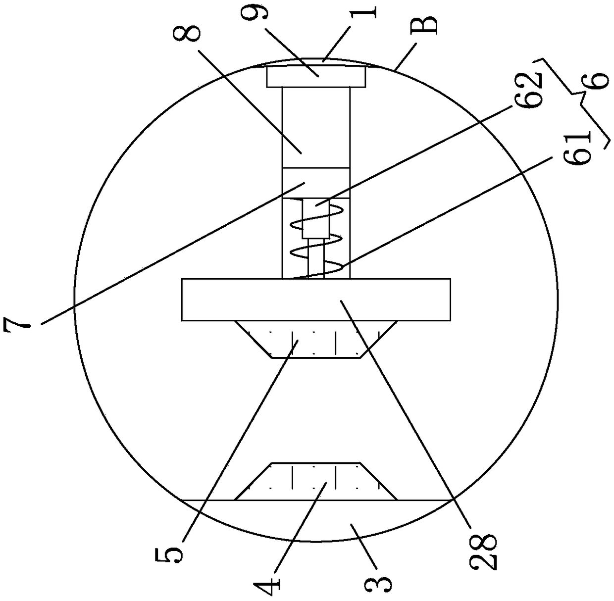 Pay-off device with buffer effect for twisting machine