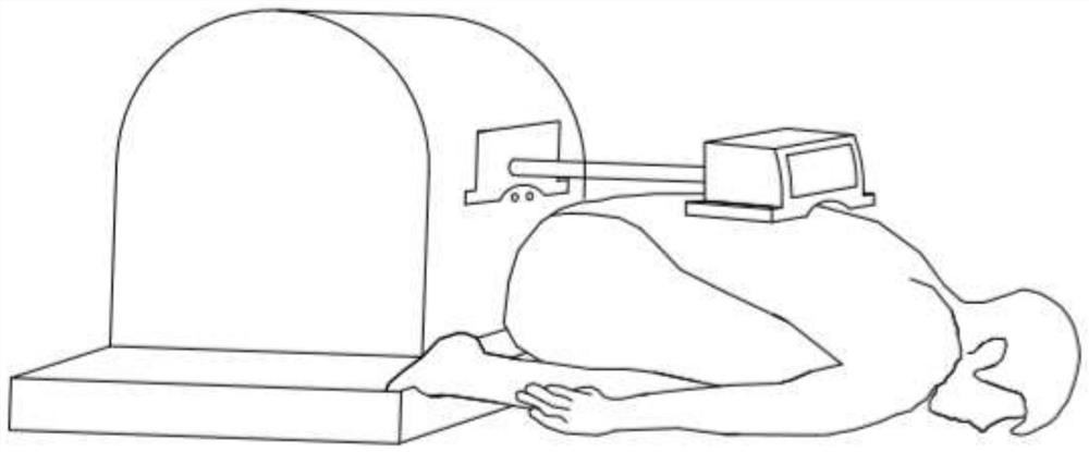 Yoga type intelligent scoliosis measuring instrument