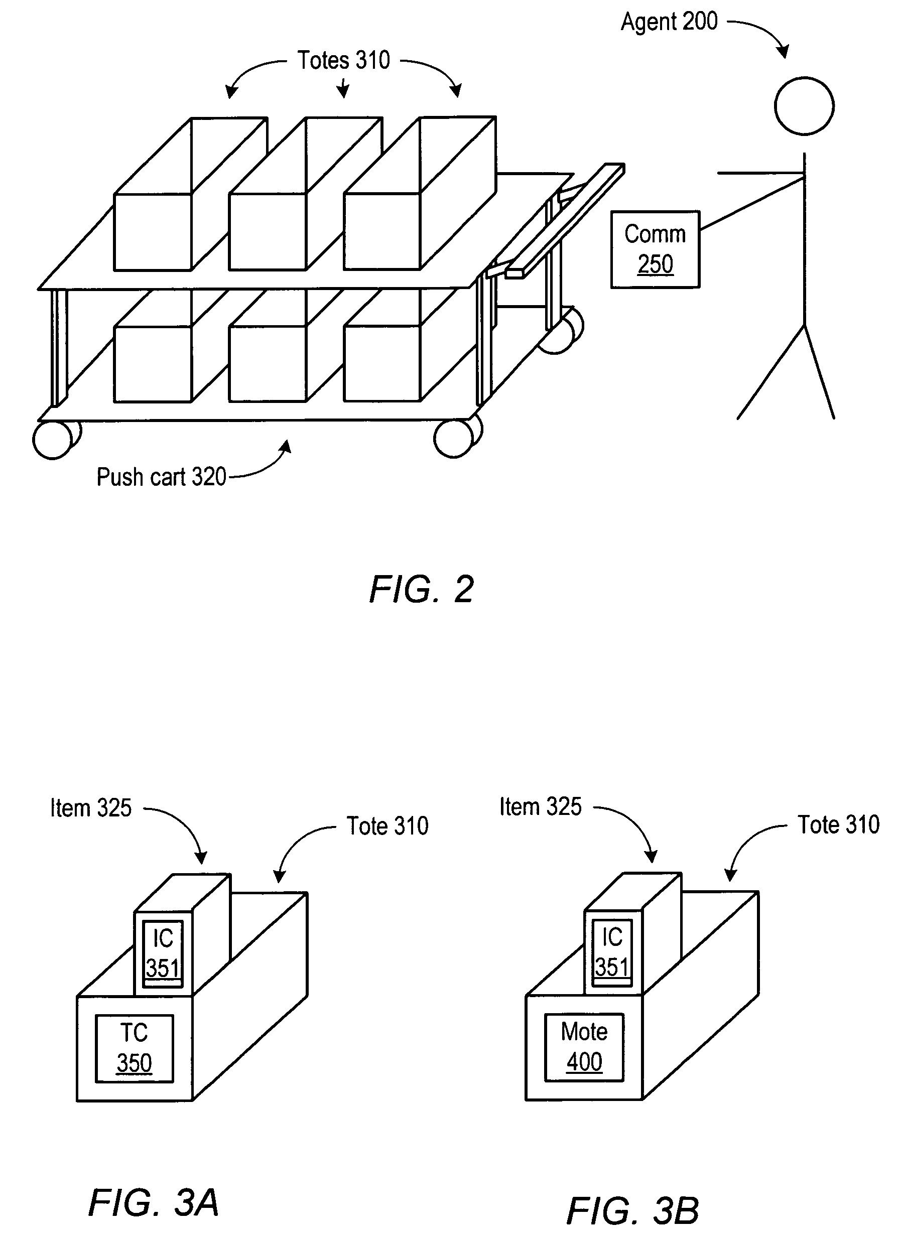 Method and system for predestination item transfer among agents within a materials handling facility