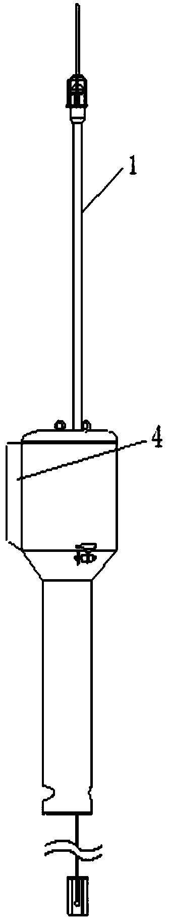 Self-defensive sonar locator buoy