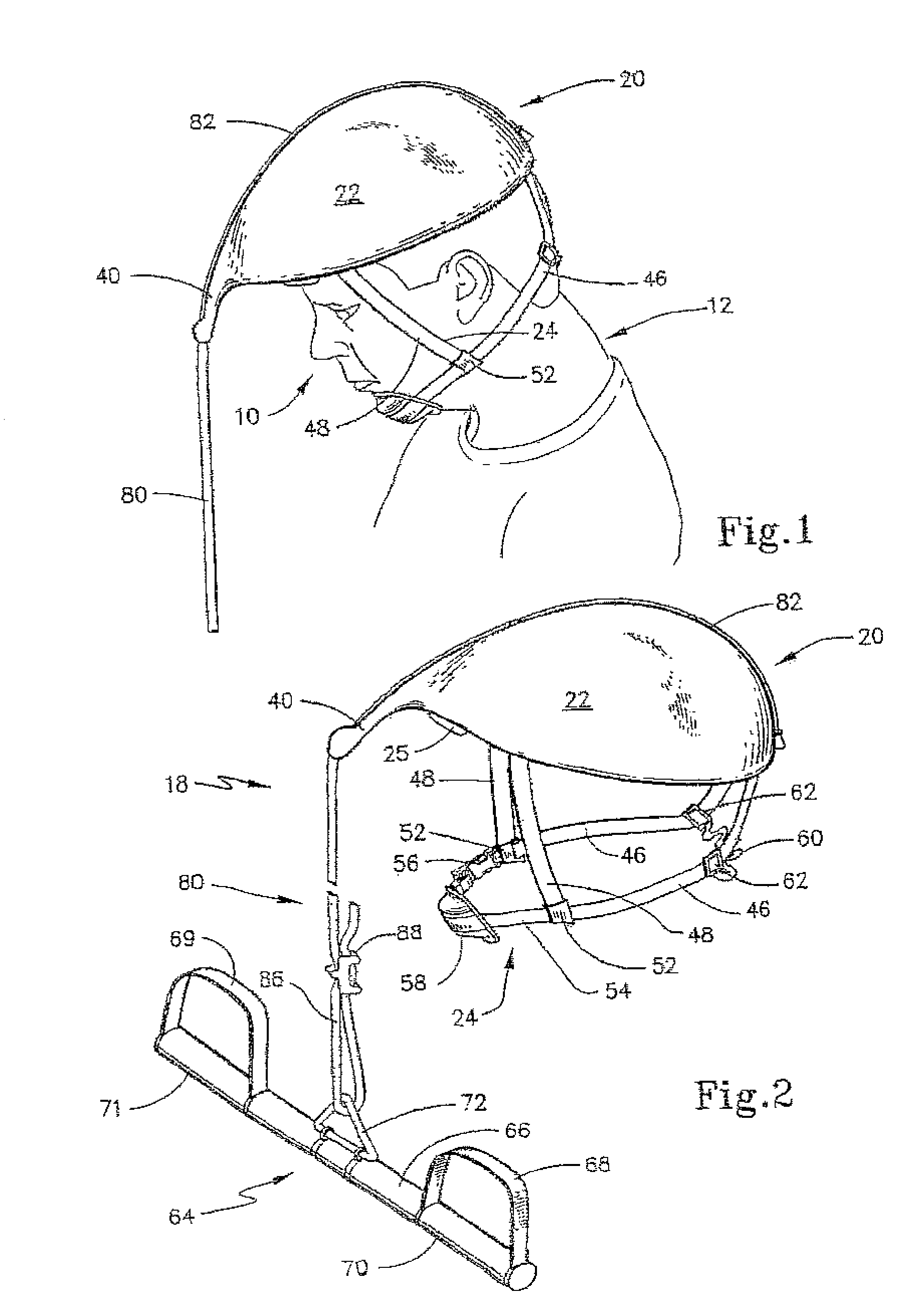 Adjustable therapeutic exercising apparatus and the method for the neck