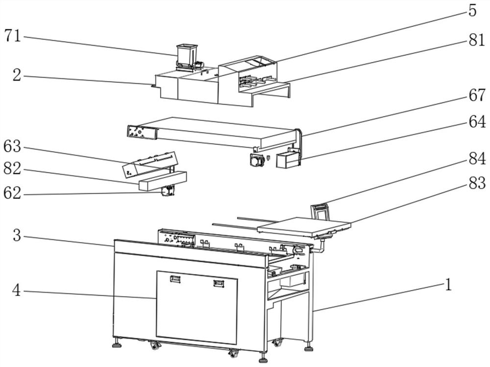 Full-automatic steamed vermicelli roll machine