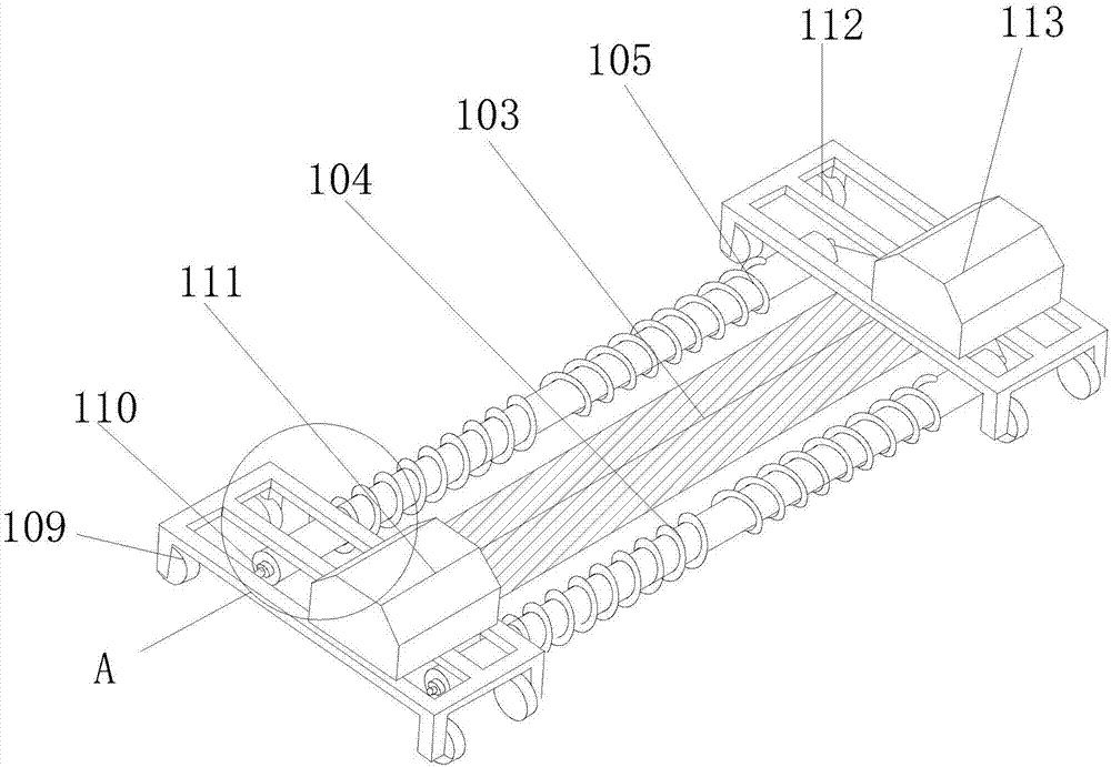 Rapid asphalt paving and maintaining device based on municipal road engineering