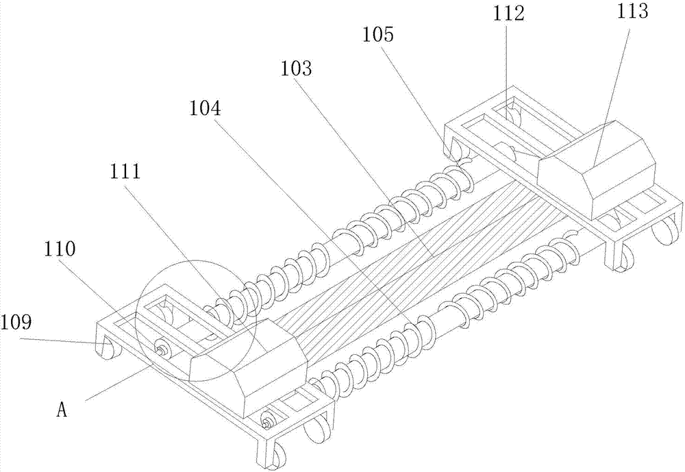 Rapid asphalt paving and maintaining device based on municipal road engineering