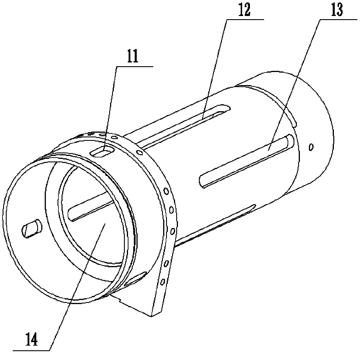 Continuous zoom lens