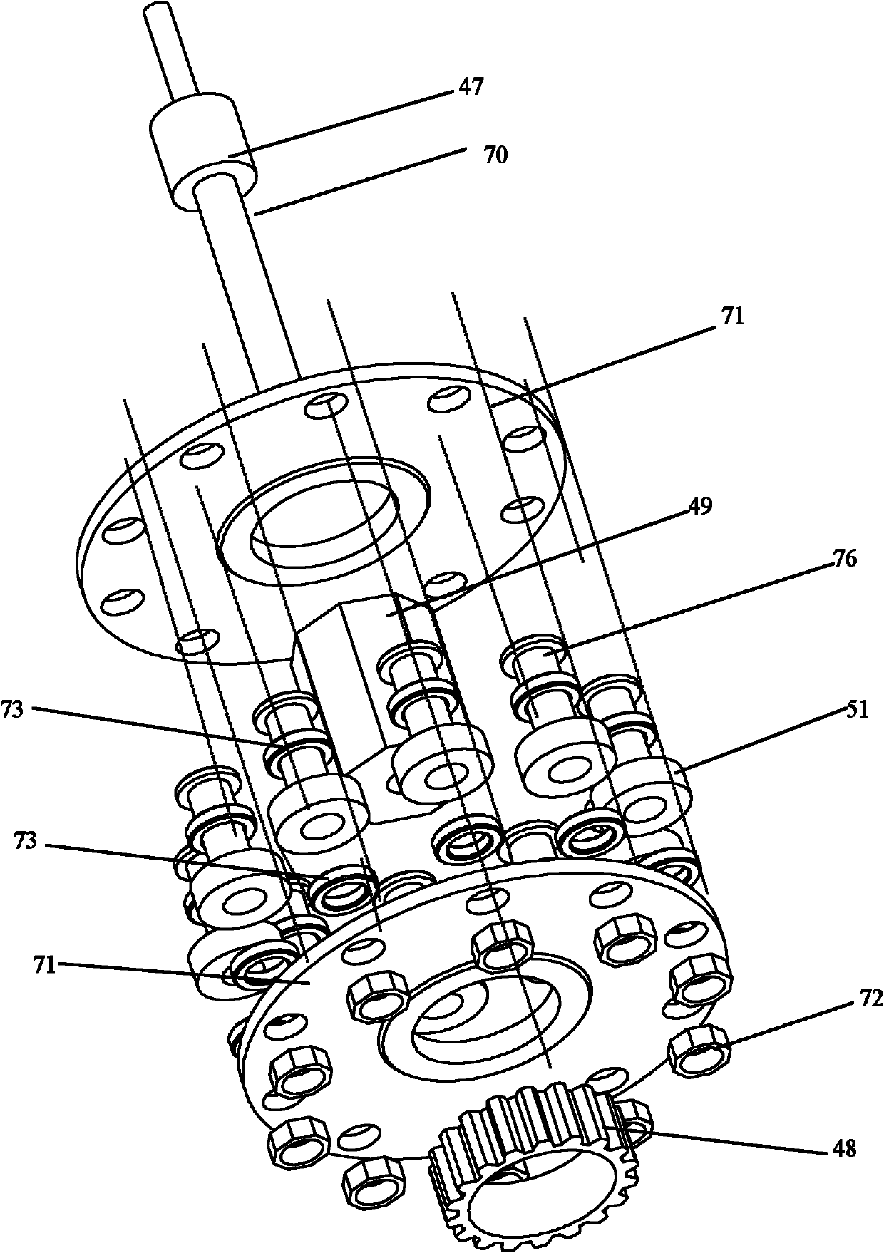 Device for generating sound source by using seawater buoyancy