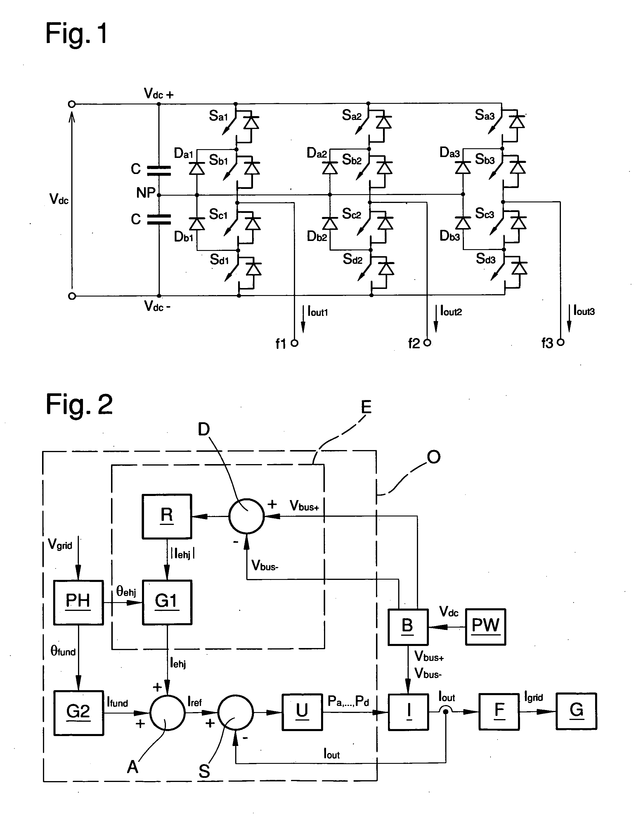 System and method for offsetting the input voltage unbalance in multilevel inverters or the like