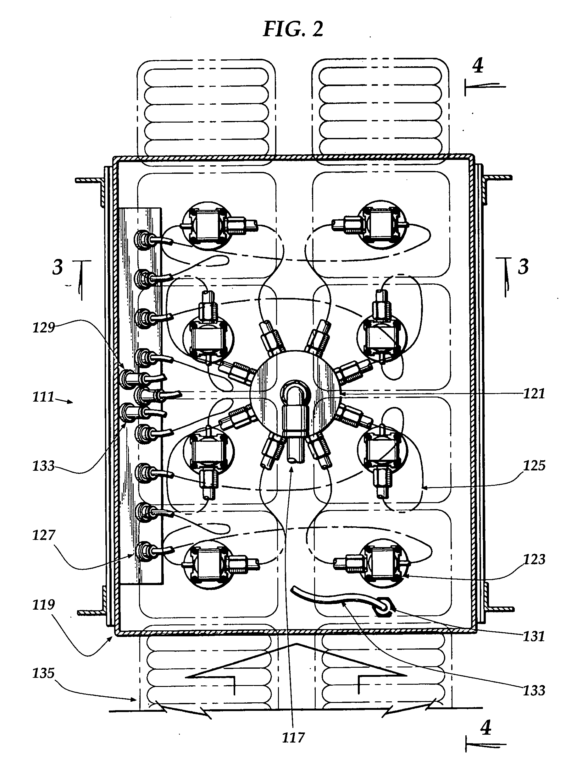 Inline antimicrobial additive treatment method and apparatus